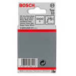 BOSCH  Set 5000 capse TYP 53, 10 mm (latime 11.3 mm, grosime 0.74 mm)