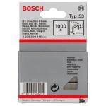 BOSCH  Set 1000 capse inoxidabile TYP 53, 8 mm (latime 11.3 mm, grosime 0.74 mm)