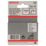 BOSCH  Set 1000 capse inoxidabile TYP 53, 10 mm (latime 11.3 mm, grosime 0.74 mm)