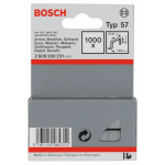 BOSCH  Set 1000 capse TYP 57, 10 mm (latime 10.6 mm, grosime 1.25 mm)