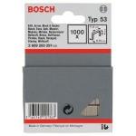 BOSCH  Set 1000 capse TYP 53, 4 mm  (latime 11.4 mm, grosime 0.74 mm)