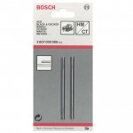 BOSCH  Set 2 cutite rindea HM drepte, 82 mm pentru GHO, PHO, SKIL