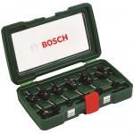 BOSCH  Set 12 freze HM tija 8 mm