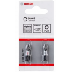 BOSCH  Set 2 biti Impact Control 25 mm, PZ2