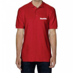 MAKITA  Tricou polo rosu M