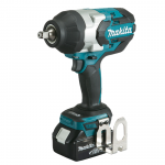 MAKITA DTW1002Z + BL1830B Masina de insurubat cu impact brushless cu 1 acumulator Li-Ion, 18V, 3Ah, 1000Nm