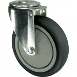 CROMWELL  Rola de rezerva SWIVEL BOLT HOLE 100 mm THERMOPLASTIC TYRE