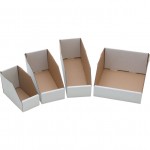 CROMWELL  Cutii de depozitare din carton CARDBOARD STORAGE BIN L6xW3xH4.5