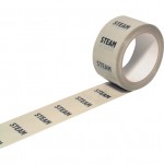 CROMWELL  Banda de marcare si identificare a tevilor 50 mm x33M STEAM PIPELINE IDENTIFICATION TAPE