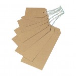 CROMWELL  Placute de identificare STRUNG TAGS SIZE 2 82x41 mm BUFF (Cutii de 1000)