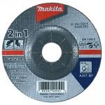 MAKITA  2 in 1 abrasive WHEEL/125x3.2x22.23/A30T