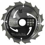 MAKITA  Disc circular lemn 190x30x12T