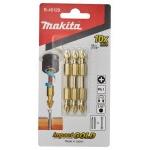 MAKITA  SET 3 BITI DUBLI IMPACT GOLD