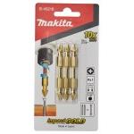 MAKITA  SET 3 BITI DUBLI IMPACT GOLD