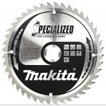 MAKITA  Disc circular lemn 165x20x44T special pentru circulare cu acu