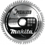 MAKITA  Disc circular lemn 165x20x60T special pentru circulare cu acu