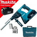 MAKITA BHR261RDE Ciocan rotopercutor cu 2 acumulatori Li-Ion, 36V, 2.6Ah, 3J