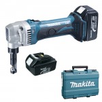 MAKITA BJN161RFE Masina de taiat tabla cu 2 acumulatori Li-ion 18V, 3Ah