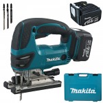 MAKITA BJV140RFE Ferastrau pentru decupat cu 2 acumulatori Li-Ion, 14.4V, 3Ah