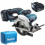 MAKITA DSS500RFE Ferastrau circular cu 2 acumulatori Li-Ion, 14.4V, 3Ah