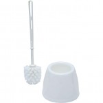 CROMWELL  Perie WC PLASTIC TURKS HEAD TOILETBRUSH HOLDER SET