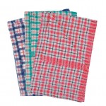 CROMWELL  Prosop TEA TOWEL CHECKED ASS COLOURS PK10  430X 680 mm