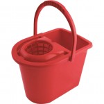 CROMWELL  Galeata ovala din plastic pentru mop 15 Ltr PLASTIC MOP BUCKETRED