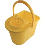 CROMWELL  Galeata ovala din plastic pentru mop 15 Ltr PLASTIC MOP BUCKETYELLOW