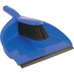 CROMWELL  Faras si perie din plastic PLASTIC DUSTPAN & SOFTBRUSH SET BLUE