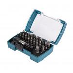 MAKITA  SET 32 CAPETE INSURUBARE CU SUPORT