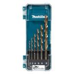 MAKITA  SET 6 BURGHIE METAL HSS-CO CUTIE PLASTIC