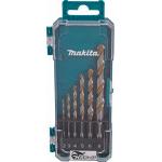 MAKITA  SET 6 BURGHIE HSS-G TITANIU 2,3,4,5,6,8