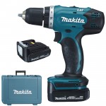 MAKITA DDF343SHE Masina de gaurit si insurubat cu 2 acumulatori Li-Ion, 14.4V, 1.3Ah, 36Nm