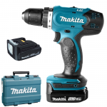 MAKITA DDF343SYE Masina de gaurit si insurubat cu 2 acumulatori Li-Ion, 14.4V, 1.5Ah, 36Nm