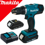 MAKITA DDF453SYX4 Masina de gaurit si insurubat cu 2 acumulatori Li-Ion, 18V, 1.5Ah, 42Nm