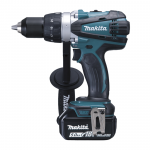 MAKITA DDF458Z + BL1850B Masina de gaurit si insurubat 1 acumulator Li-Ion, 18V, 5Ah, 91Nm (Fara incarcator!)