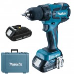 MAKITA DDF459RYE Masina de gaurit si insurubat cu 2 acumulatori Li-Ion, 18V, 1.5Ah, 45Nm