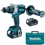 MAKITA DDF481RME Masina de gaurit si insurubat brushless, cu 2 acumulatori Li-Ion, 18V, 4Ah, 115Nm