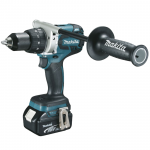 MAKITA DDF481Z + BL1830B Masina de gaurit si insurubat brushless, Li-Ion, cu 1 acumulator Li-Ion, 18V, 3Ah, 115Nm