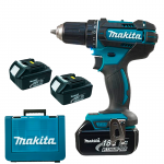 MAKITA DDF482RFEX1 Masina de gaurit si insurubat cu 3 acumulatori Li-Ion, 18V, 3Ah, 62Nm in Valiza cu sertar