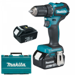 MAKITA DDF483RFE Masina de gaurit si insurubat brushless cu 2 acumulatori Li-Ion, 18V, 3Ah, 40Nm