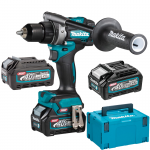 MAKITA DF001GM201 Masina de gaurit si insurubat brushless cu 2 acumulatori Li-Ion, 40V XGT, 4Ah, 140Nm + BL4025 Acumulator LI-Ion, 40V XGT, 2.5Ah