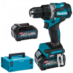 MAKITA DF002GA201 Masina de gaurit si insurubat brushless, cu 2 acumulatori Li-Ion, 40V XGT, 2Ah, 64Nm