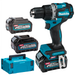 MAKITA DF002GA201 Masina de gaurit si insurubat brushless, cu 2 acumulatori Li-Ion, 40V XGT, 2Ah, 64Nm + BL4025 Acumulator  LI-Ion, 40V XGT, 2.5Ah