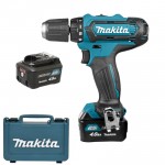 MAKITA DF331DSME Masina de gaurit si insurubat cu 2 acumulatori Li-Ion, 10.8V, 4Ah, 30Nm