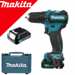 MAKITA DF332DWYE Masina de gaurit si insurubat brushless cu 2 acumulatori Li-Ion, 10.8V, 1.5Ah, 35Nm