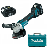 MAKITA DGA504RFE Polizor unghiular brushless, cu 2 acumulatori Li-Ion, 18V, 3Ah