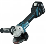 MAKITA DGA506Z + BL1850B Polizor unghiular brushless, Li-Ion, cu 1 acumulator Li-Ion, 18V, 5Ah (Fara incarcator!)