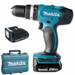 MAKITA DHP343SYE Masina de gaurit cu percutie cu 2 acumulatori Li-Ion, 14.4V, 1.3Ah, 36Nm