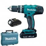 MAKITA DHP453SYE Masina de gaurit cu percutie cu 2 acumulatori Li-Ion, 18V, 1,5Ah, 42Nm